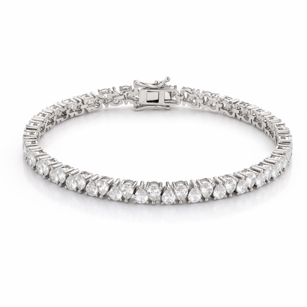 Grand Solitaire Tennis Bracelet