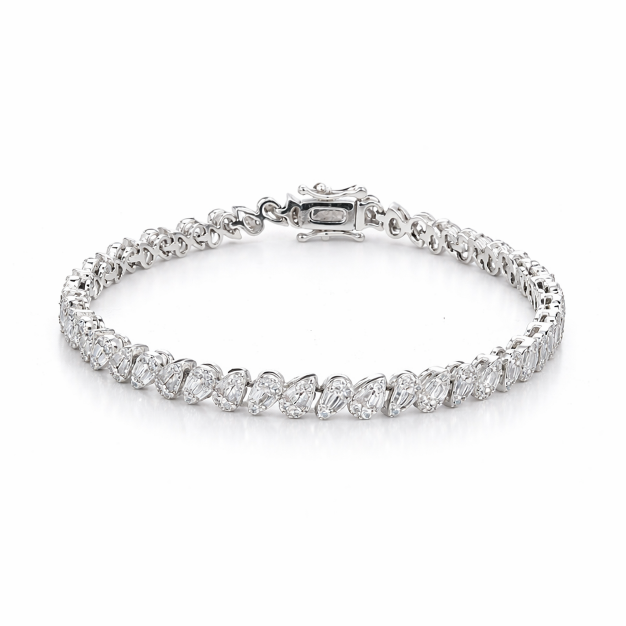 Stardust Scatter Tennis Bracelet