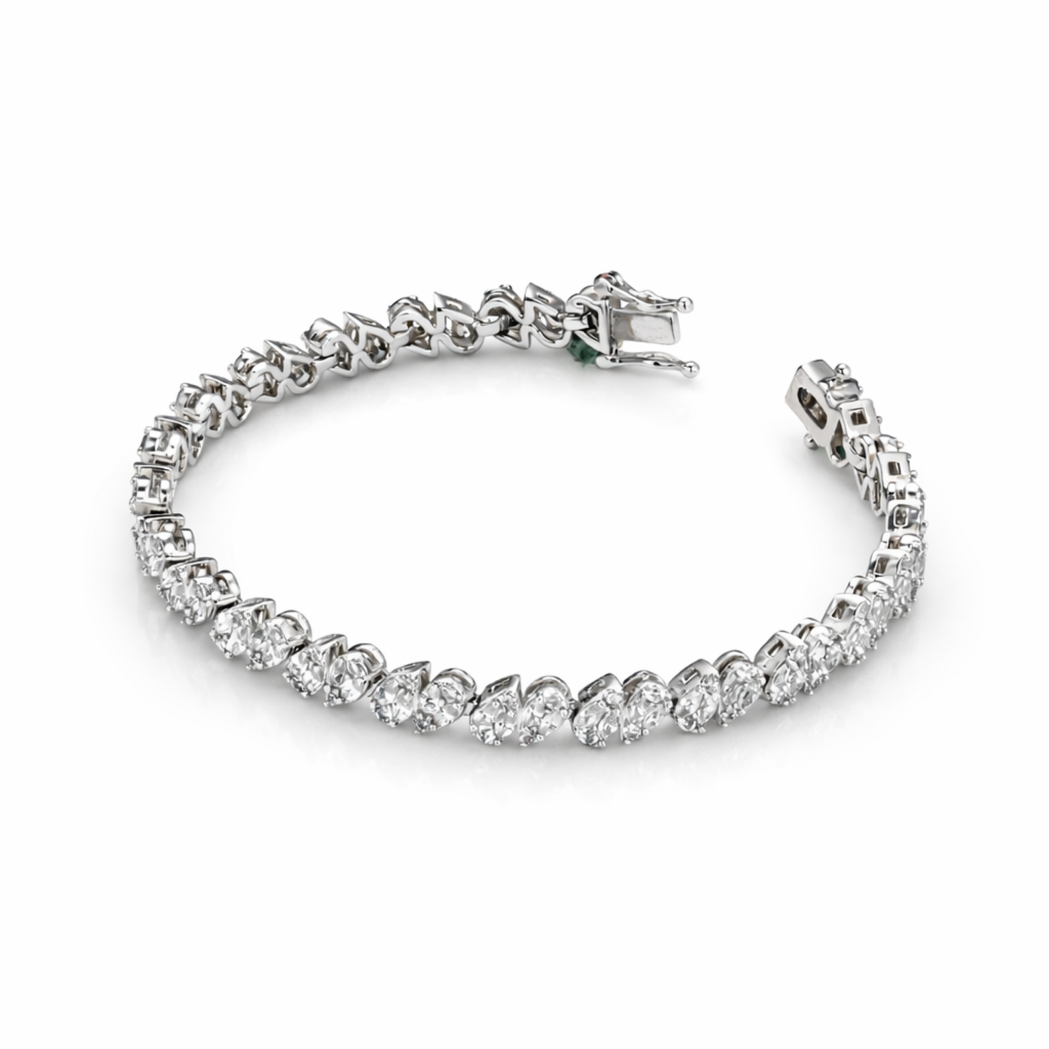 Stardust Scatter Tennis Bracelet