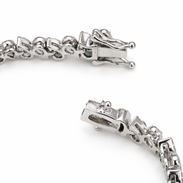 Stardust Scatter Tennis Bracelet