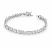 Cascade Zig-Zag Tennis Bracelet