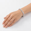 Cascade Zig-Zag Tennis Bracelet