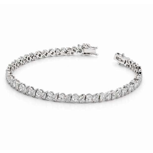 Chevron Marquise Bracelet