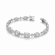 Imperial Cushion Baguette Bracelet
