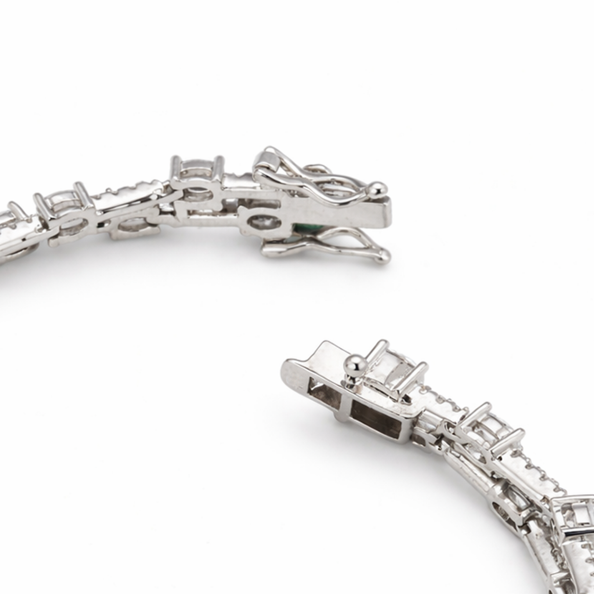 Celestial Halo Tennis Bracelet
