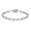 Duo Shape Tennis Bracelet