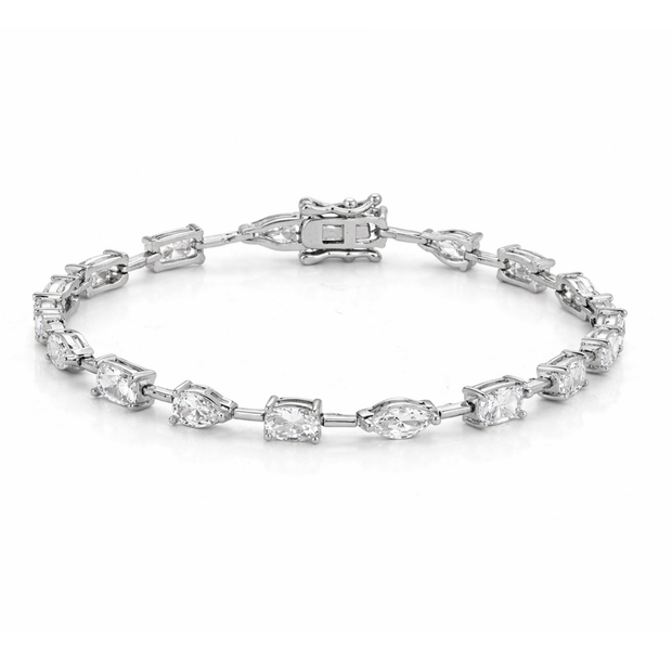 Duo Shape Tennis Bracelet