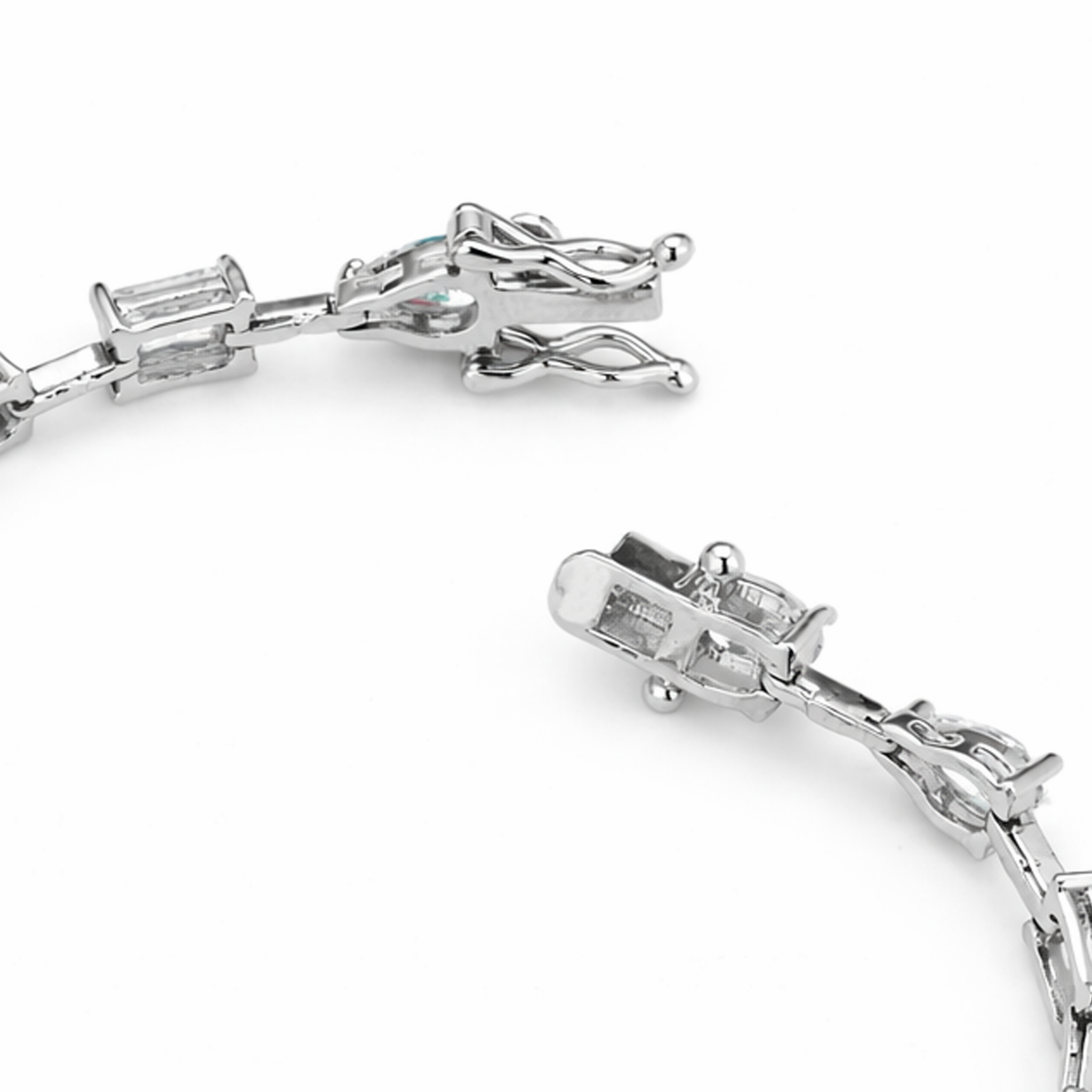 Duo Shape Tennis Bracelet