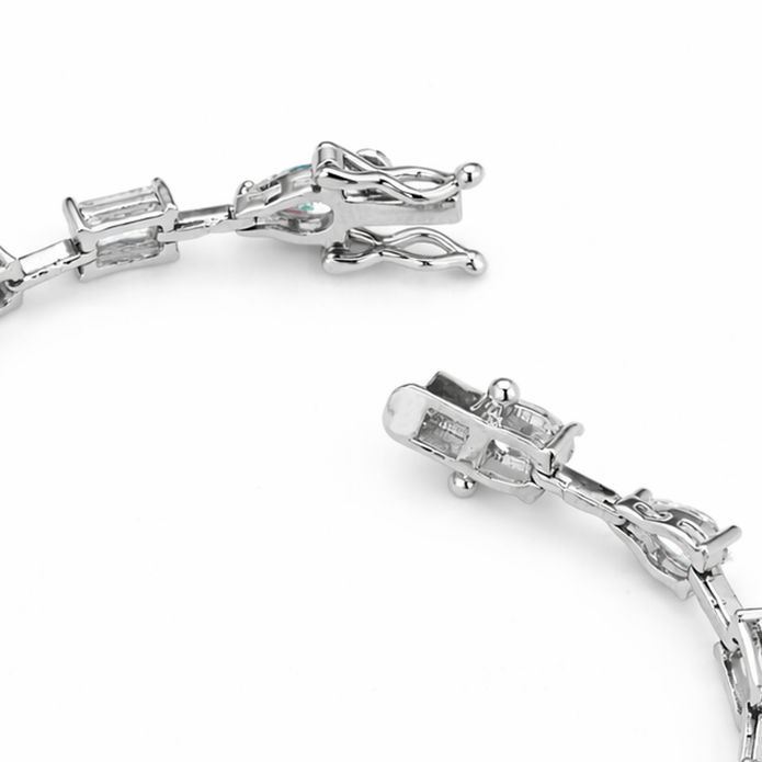 Duo Shape Tennis Bracelet