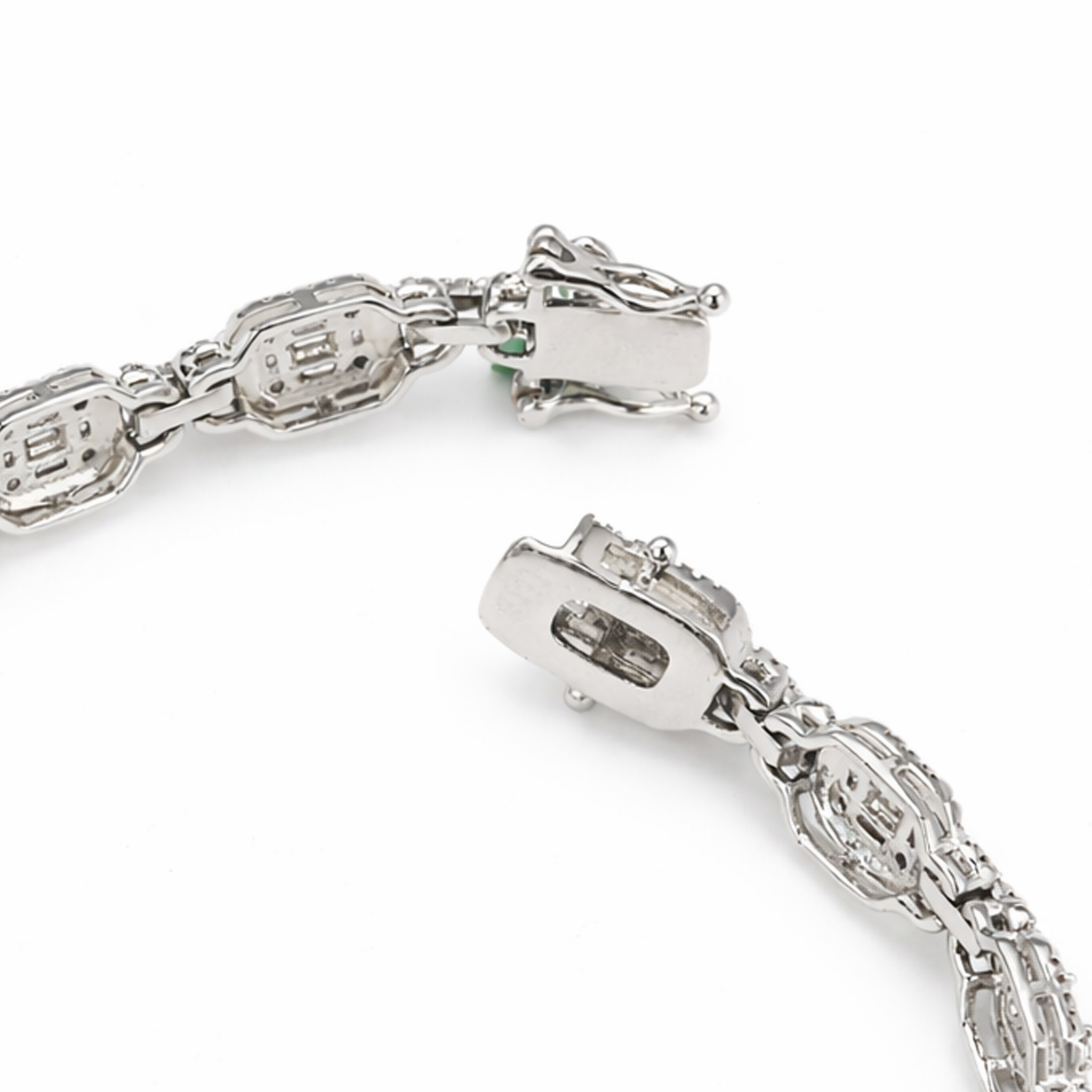 Vintage Cushion Halo Bracelet