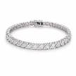 Cascade Baguette Tennis Bracelet