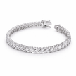 Cascade Baguette Tennis Bracelet