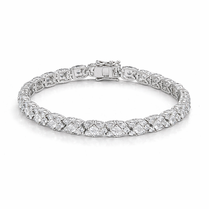 Royal Cushion Tennis Bracelet