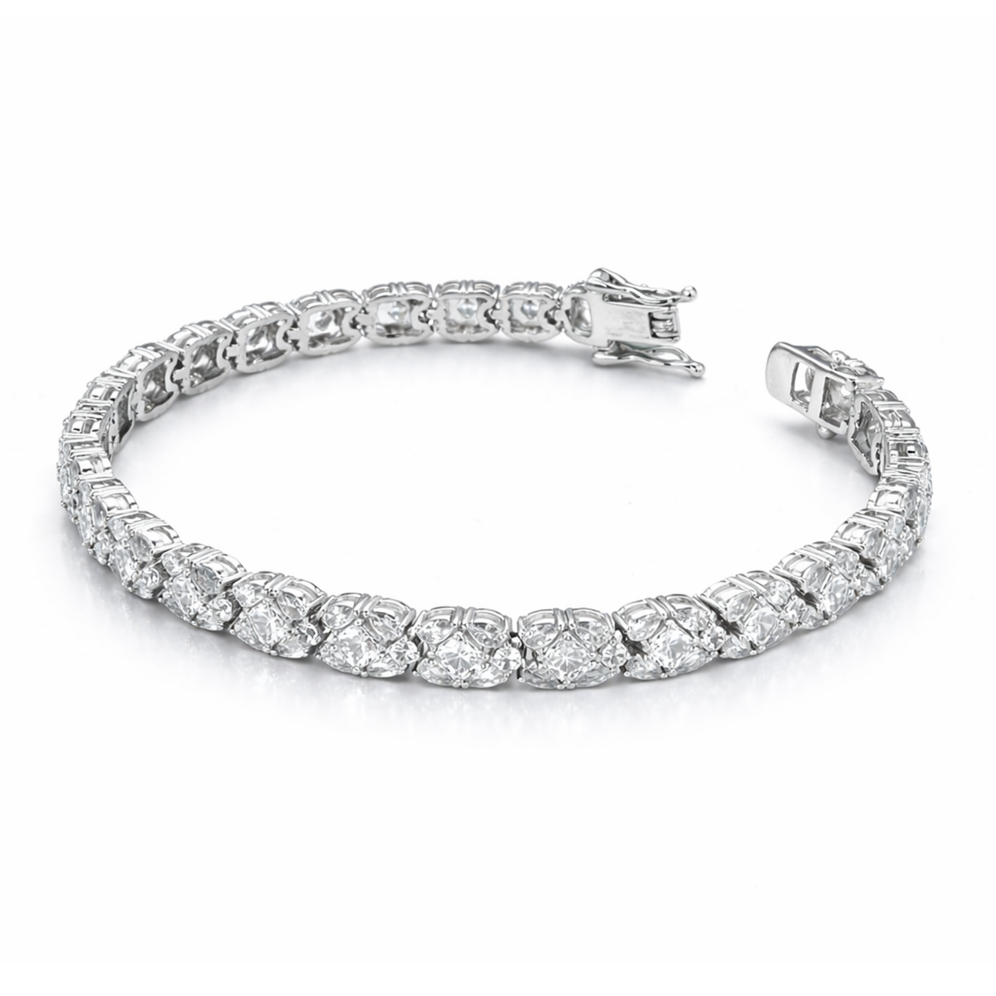 Royal Cushion Tennis Bracelet