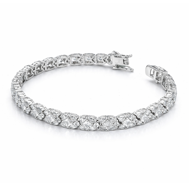 Royal Cushion Tennis Bracelet