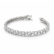 Marquise Leaf Tennis Bracelet