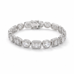 Mosaic Halo Statement Bracelet