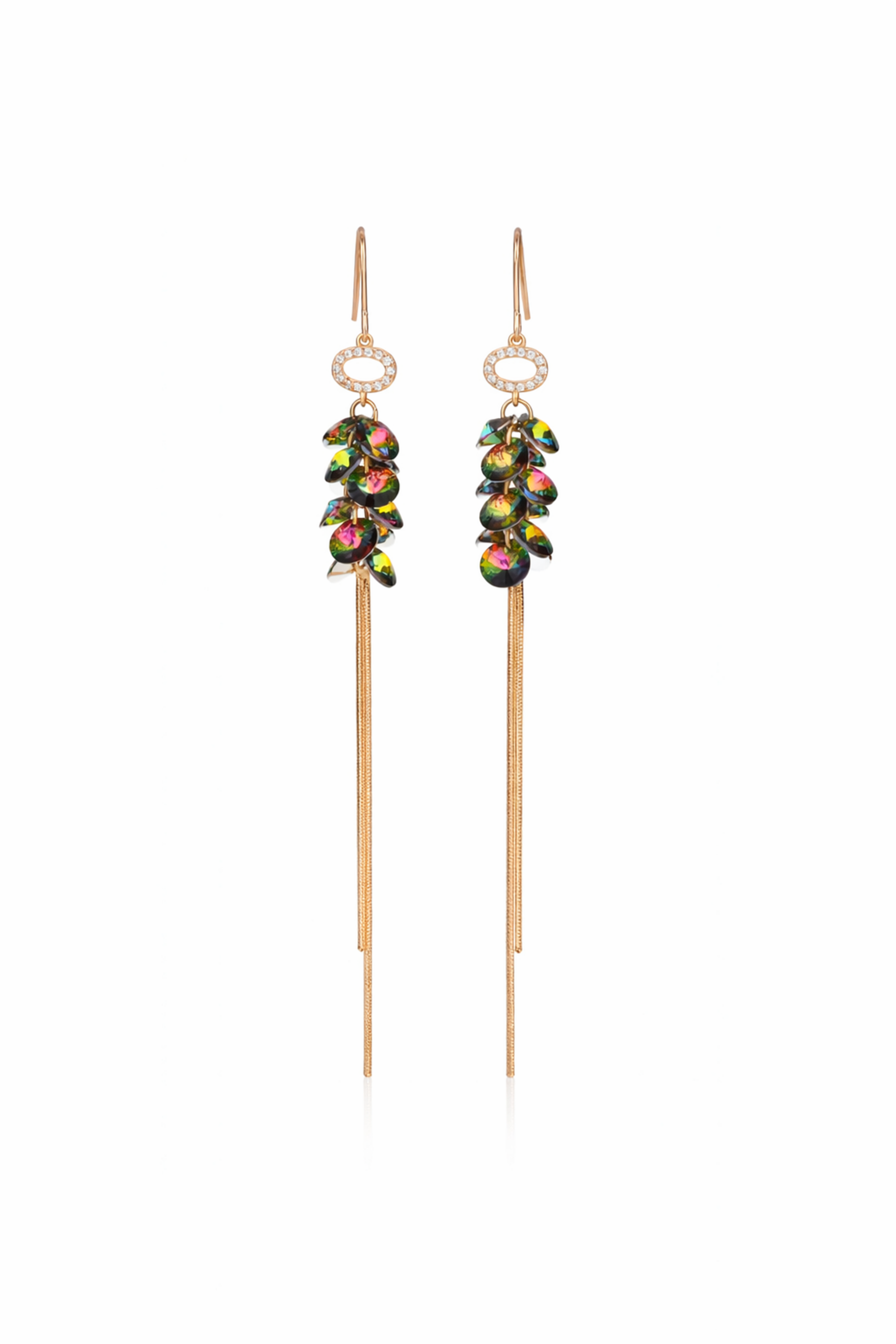Jungle Tassel Fringe Earrings
