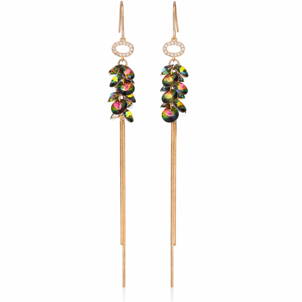 Jungle Tassel Fringe Earrings