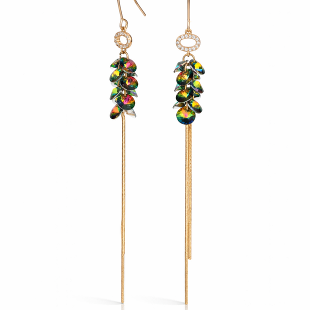 Jungle Tassel Fringe Earrings
