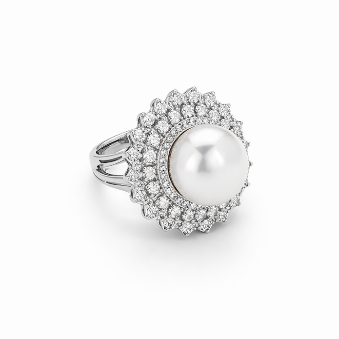 Opulent Wide Pavé