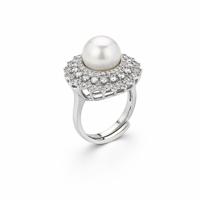 Opulent Wide Pavé