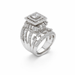 Aurora Pavé Crescent