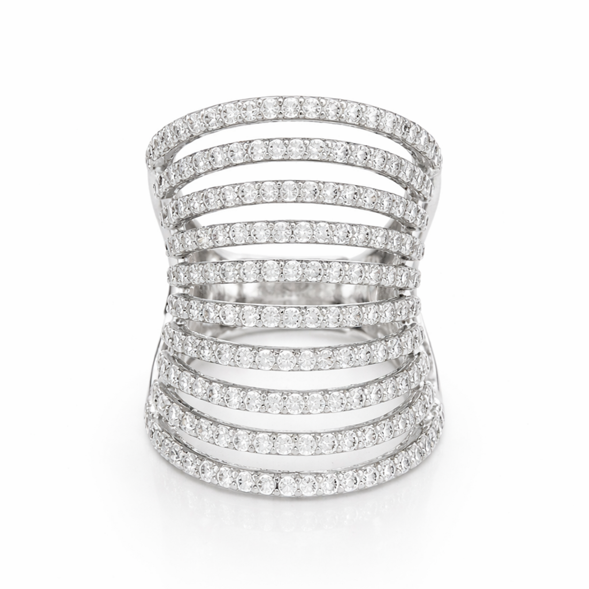 Pearl White Illusion Band