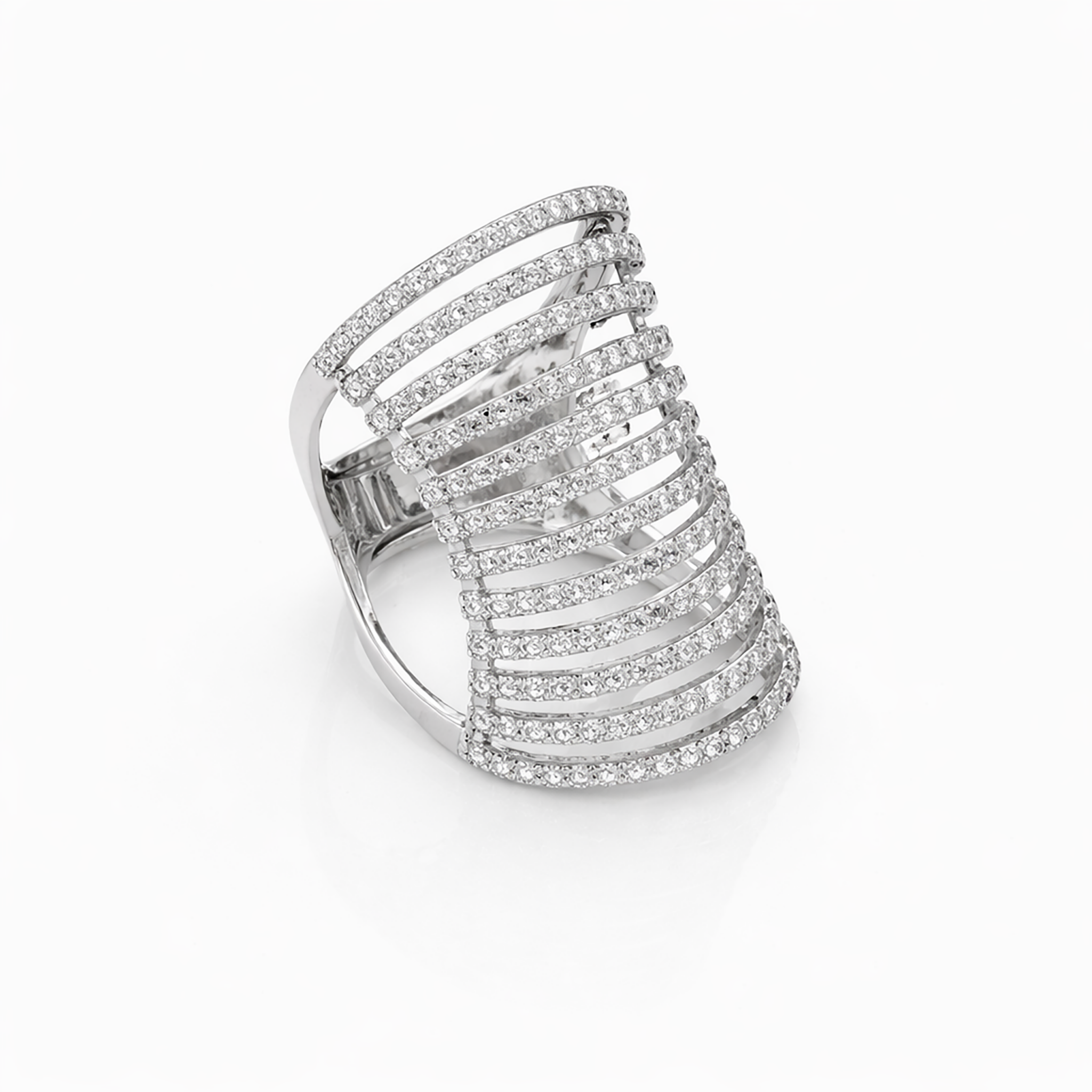 Pearl White Illusion Band