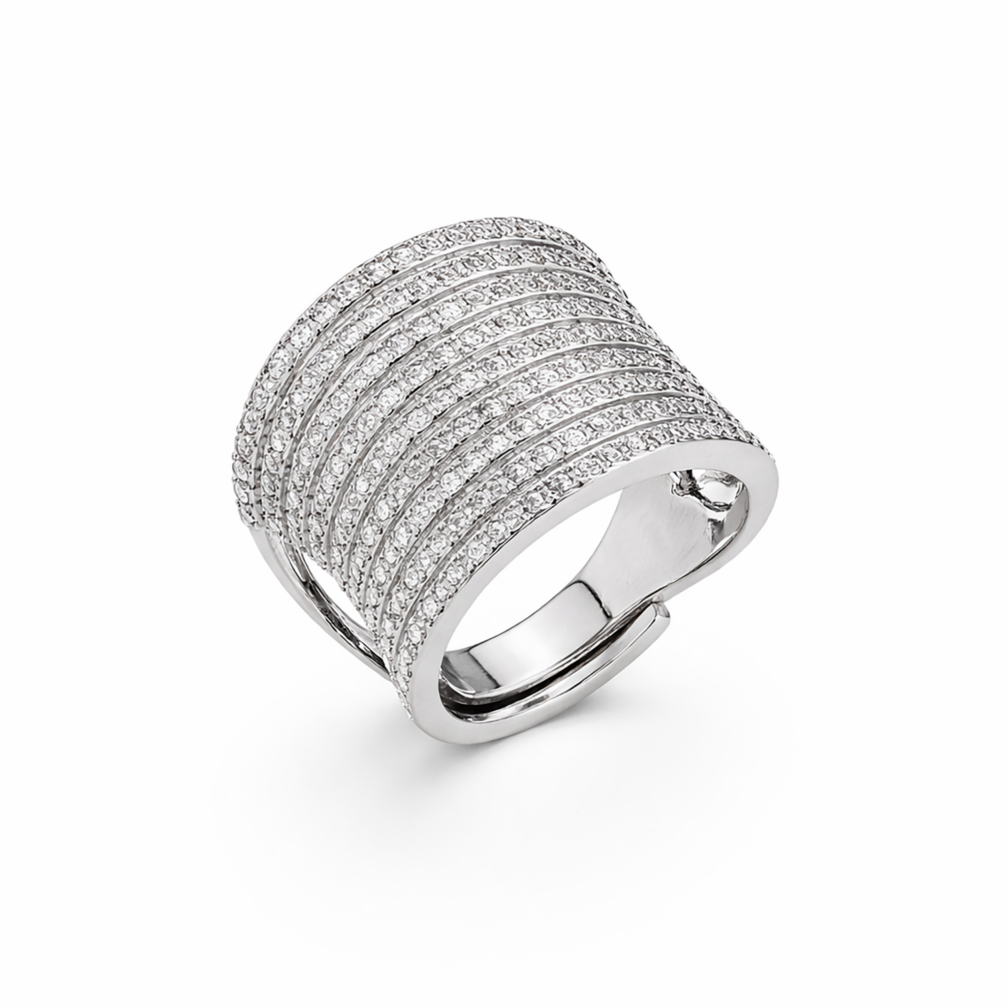 Pearl White Illusion Band