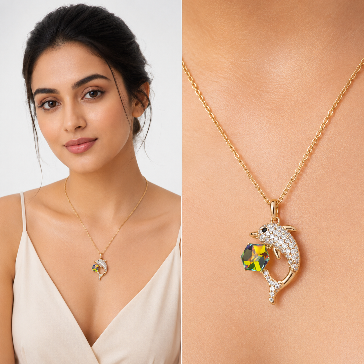 Oceanic Dream Dolphin Pendant
