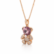 Crystal Teddy Bear Pendant