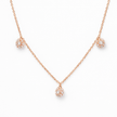 Daisy Cascade Floral Necklace