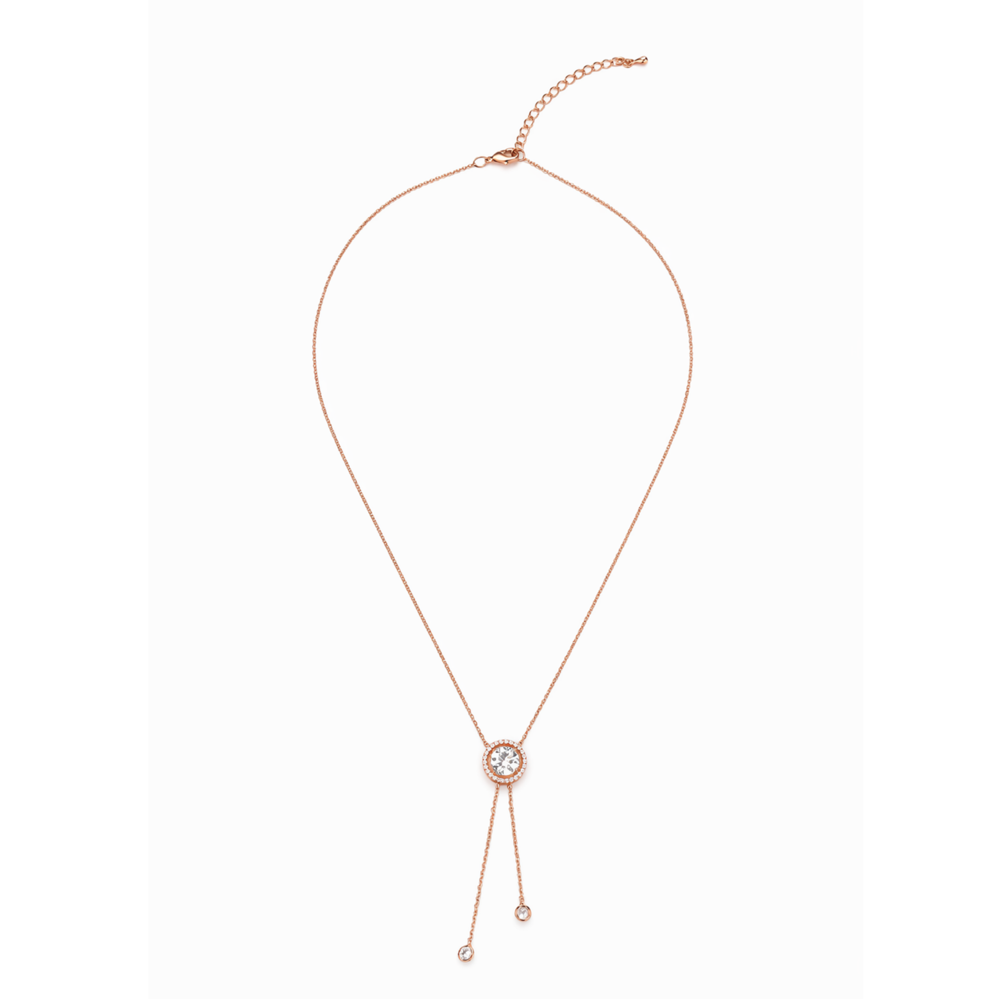 Halo Bolo Lariat Necklace