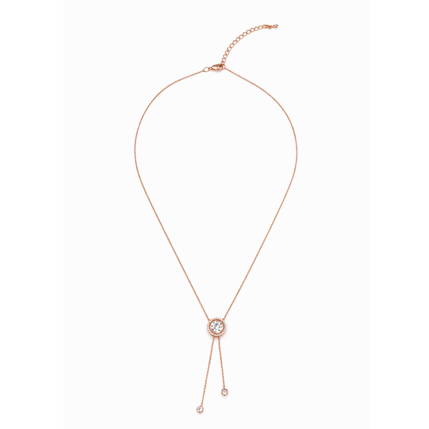 Halo Bolo Lariat Necklace