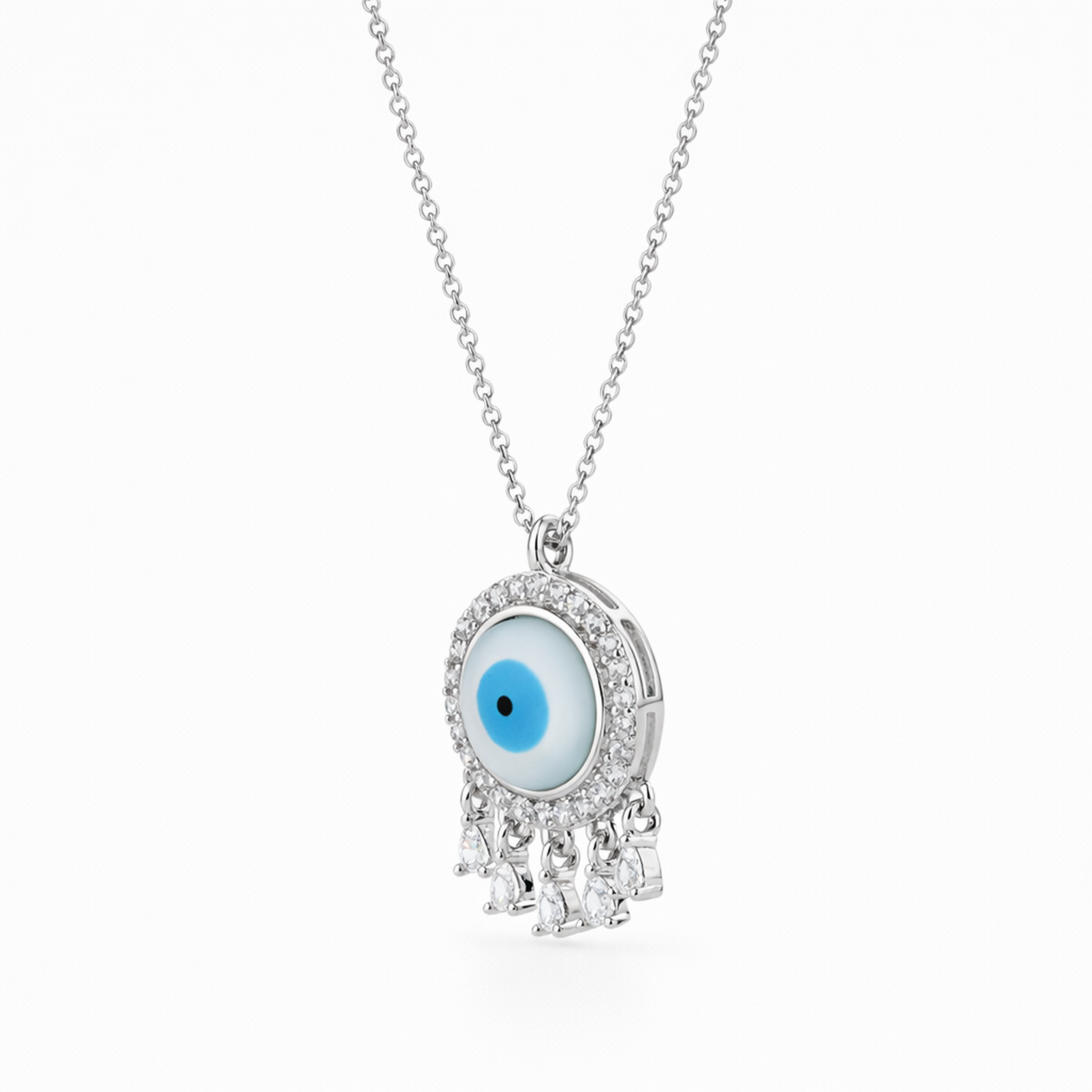 Evil Eye Tassel Medallion