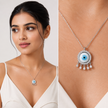 Evil Eye Tassel Medallion