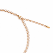 Sapphire Teardrop Tennis Necklace