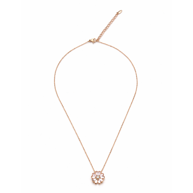 Pearl Blossom Flower Pendant