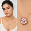Pearl Blossom Flower Pendant