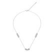 Triple Sparkle Station Necklace