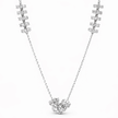 Triple Sparkle Station Necklace