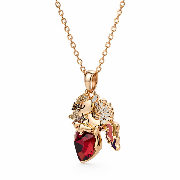 Lucky Charm Cluster Necklace