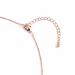 Triple Crystal Barrel Necklace