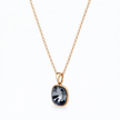 Midnight Cushion Crystal Pendant