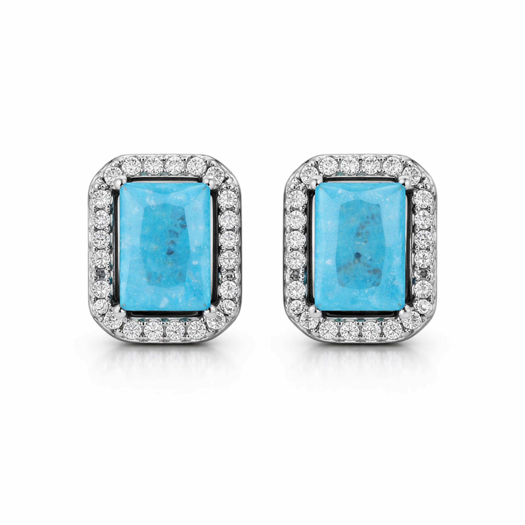 Azure Horizon Studs