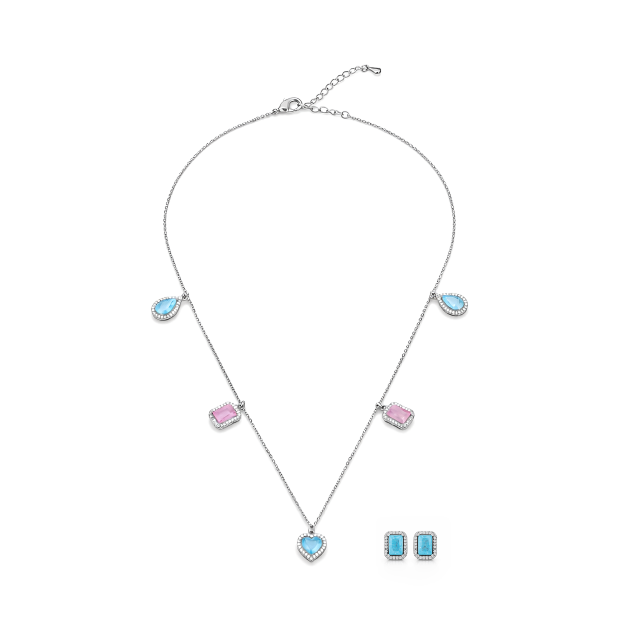 Azure Horizon Studs