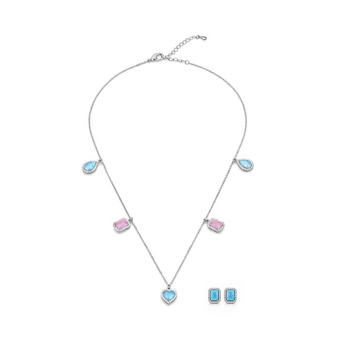 Azure Horizon Studs