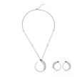 Scarlet Serpent Hoops