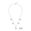 Pear Bezel Halo Studs